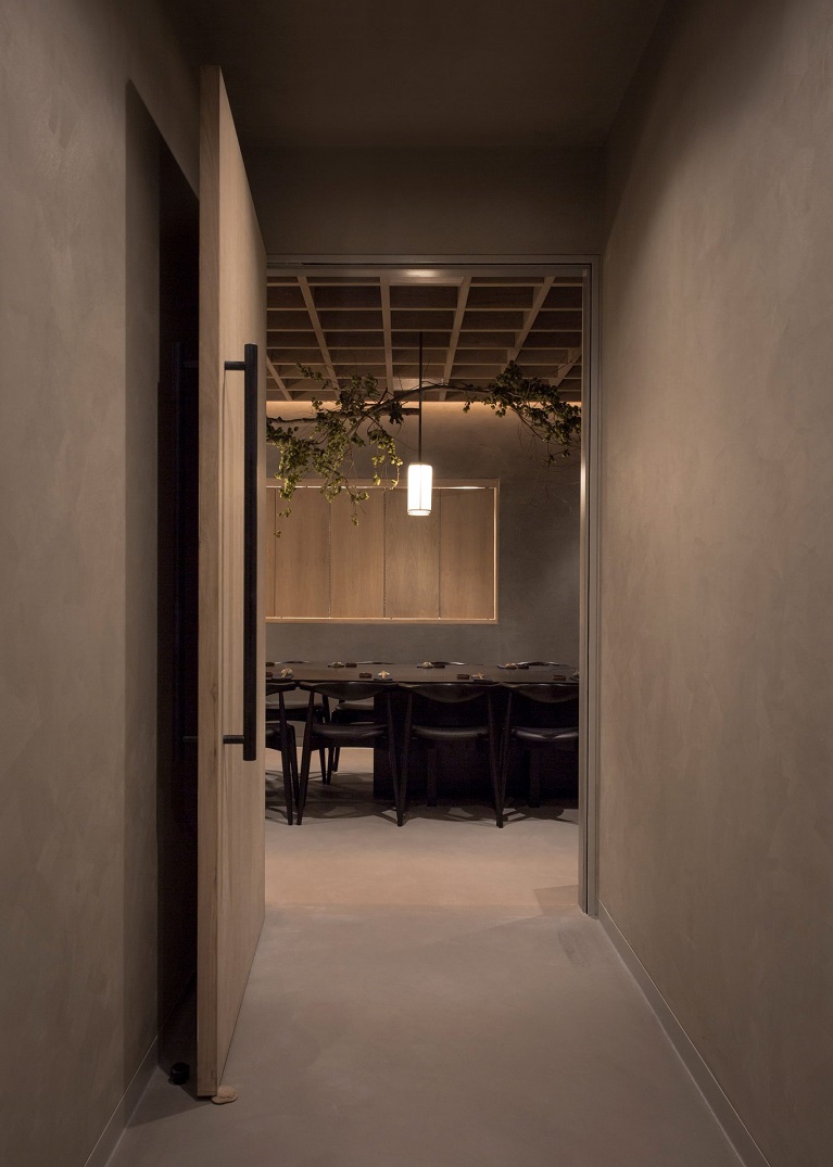 ترکیب طراحی داخلی دو سبک ژاپنی و دانمارکی در رستوران