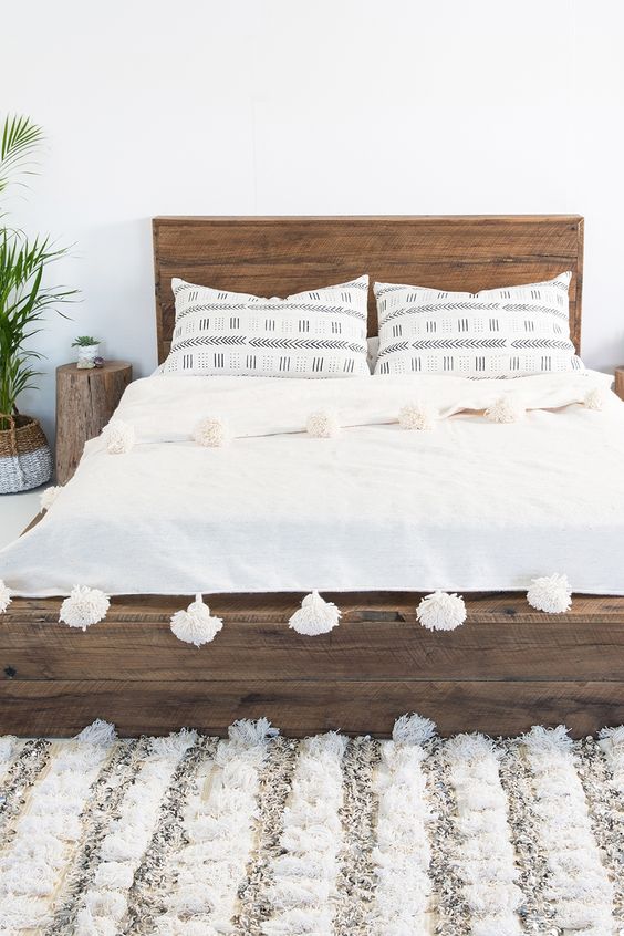 از طبیعت چوب در طراحی اتاق خواب بهره ببرید