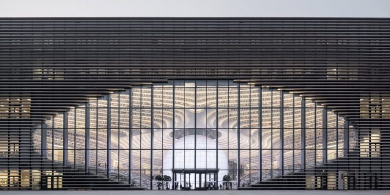 معماری کتابخانه عمومی Tianjin Binhai / شرکت معماری MVRDV
