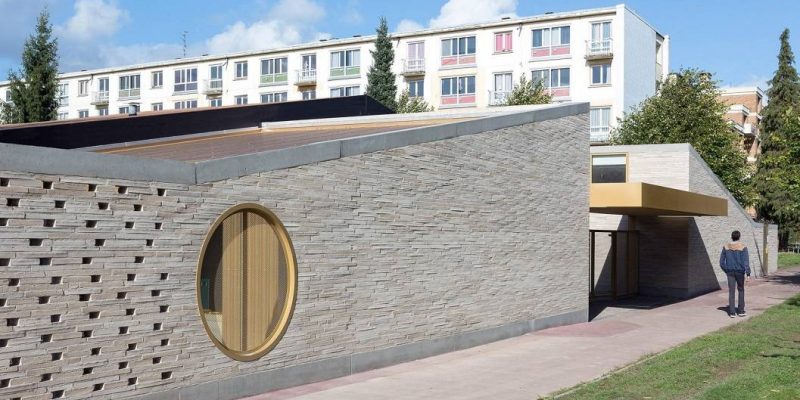 طراحی سردر مدرسه در Lille / شرکت معماری LT2A