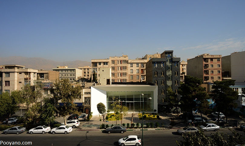 نمایشگاه خودرو در تهرانپارس طراحی دفتر معماری FEA