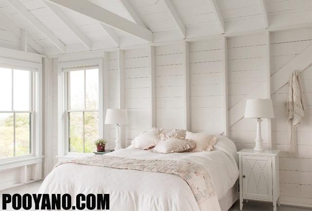 سایت پویانو-اتاق خواب سفید