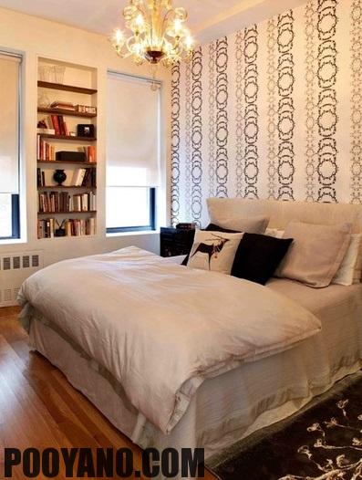 سایت پویانو-ایده های حرفه ای: اتاق خوابتان را با کاغذ دیواری زیبا و جذاب کنید