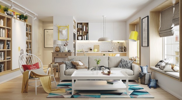 سایت پویانو-آپارتمان با سبک طراحی داخلی اروپای شمالی