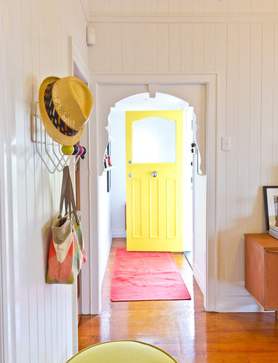 سایت پویانو-رنگ زرد در دکوراسیون داخلی منزلتان