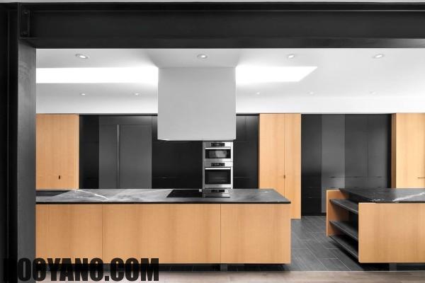 سایت پوانو-سیاه،سفید و چوب: ایده هایی برای دکوراسیون آشپزخانه