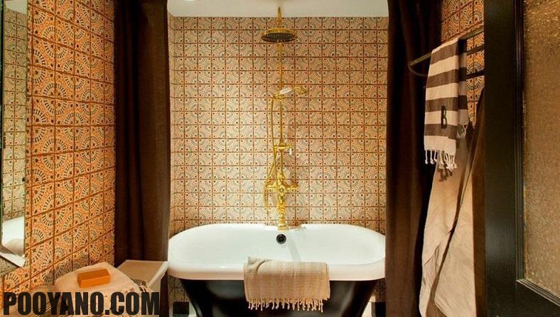 سایت پویانو-کاشی حمام در طراحی داخلی