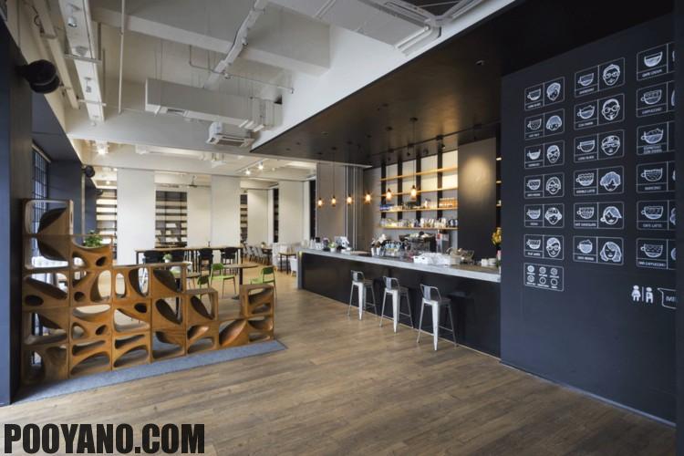 طراحی کافه Underline