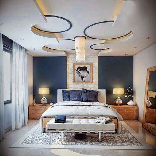 طراحی سقف مدرن برای اتاق خواب