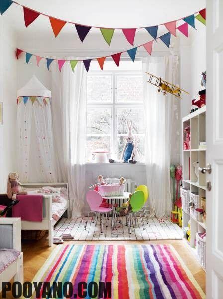 ایده های رنگارنگ برای اتاق خواب بچه ها