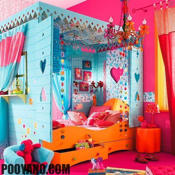 ایده های رنگارنگ برای اتاق خواب بچه ها