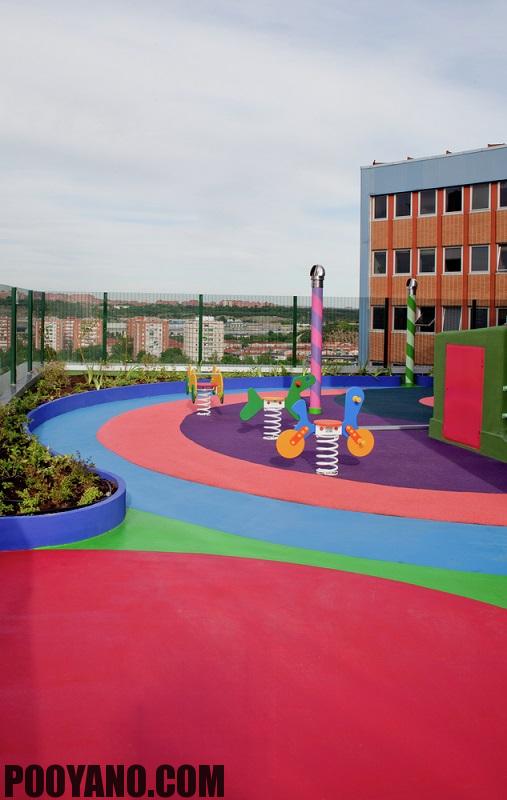 طراحی فضای بازی و باغ کودکان