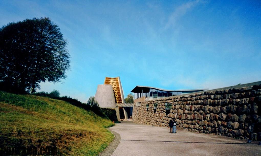 طراحی معماری پارک موزه Volcano