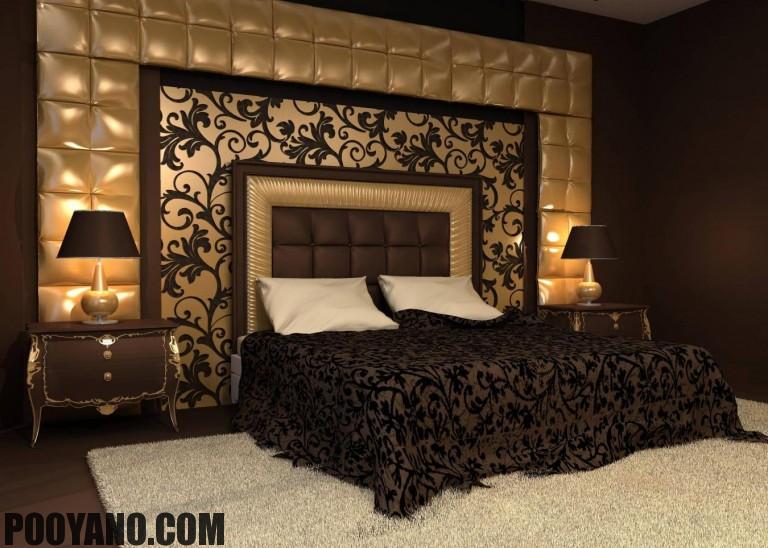 طراحی داخلی اتاق خواب به سبک باروک