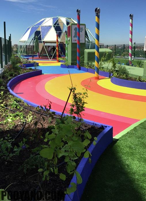 طراحی فضای بازی و باغ کودکان