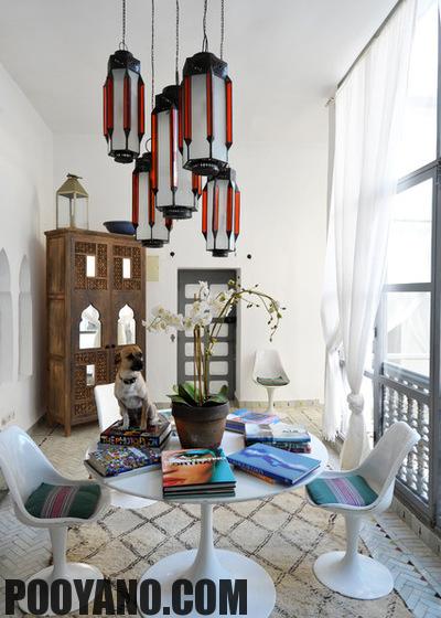 فرش های مراکشی در دکوراسیون منزل