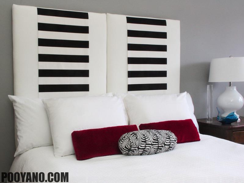 دکوراسیون اتاق خواب خود را با این تاج های خلاقانه تخت جذاب تر کنید