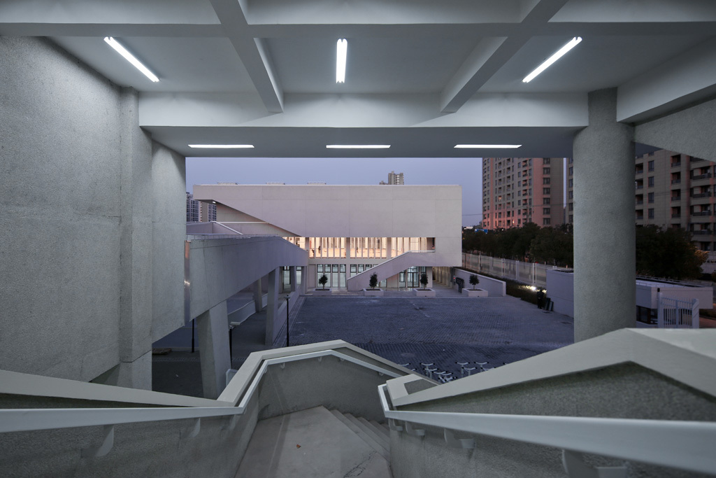 طراحی معماری دبیرستان در چین