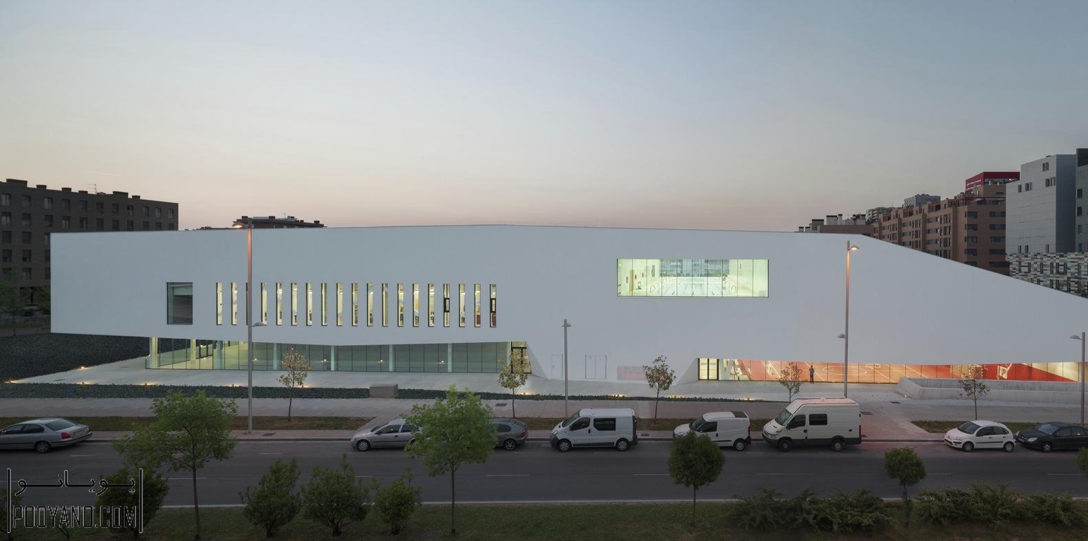معماری ساختمان مرکز فرهنگی، ورزشی و اجتماعیِ
