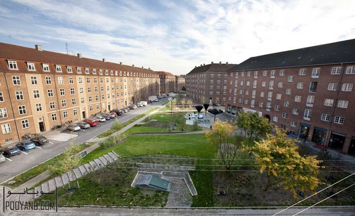 بازسازی میدان Tåsinge کپنهاگ، دانمارک، 2014