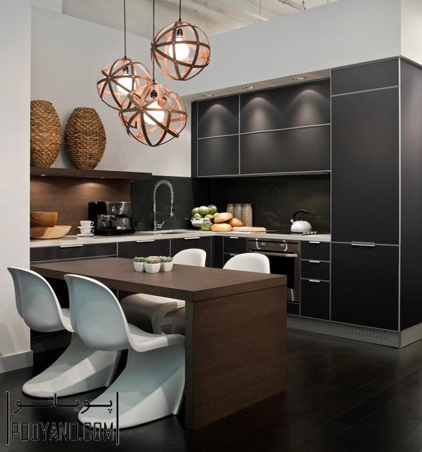 مدل کابینت‌ آشپزخانه مدرن ؛ طراحی و اجرای کابینت آشپزخانه مدرن ؛ انواع کابینت آشپزخانه مدرن