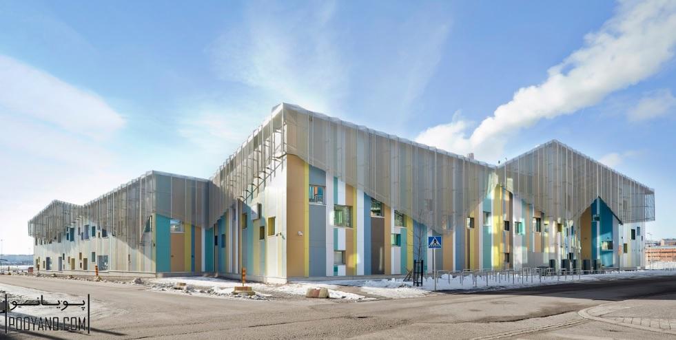 طراحی مدرسه و مهدکودک کالاساتاما ؛ JKMM Architects