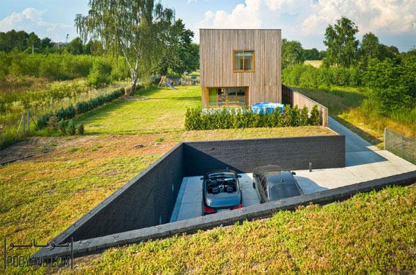 طراحی خانه‌ با بام سبز ؛ مدل فوق العاده از طراحی و معماری خانه‌ با بام سبز