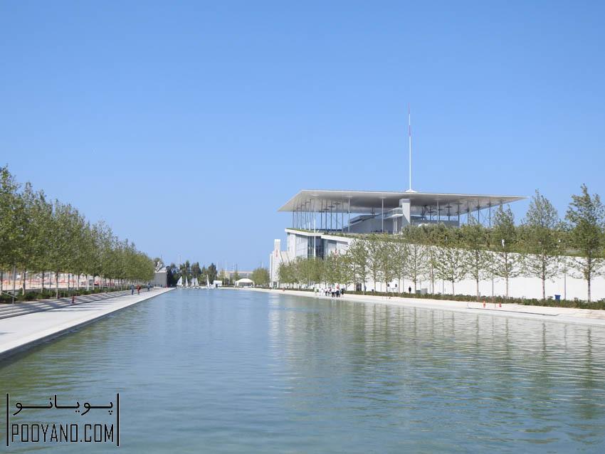 طراحی ساختمان مرکز فرهنگی بنیاد استاوروس نیرکس (Stavros Niarchos) مهندس معمار رنزو پیانو