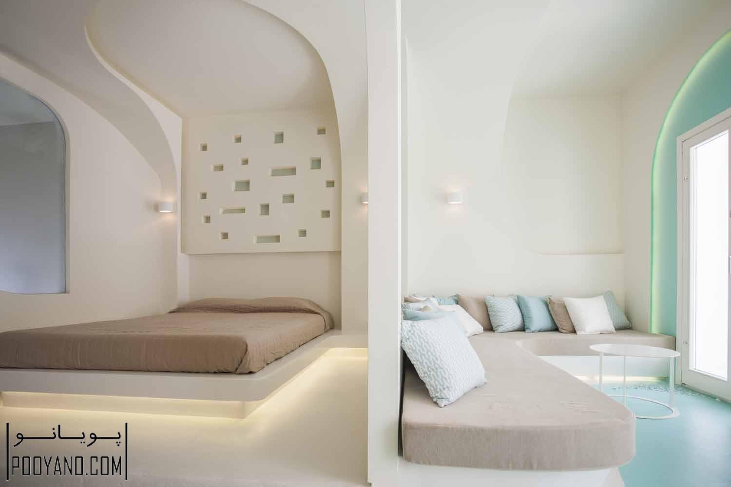 7.7 طراحی داخلی هتل اندرونیکز سانتورینی Andronikos Hotel Santorini ؛ شرکت معماری KLab