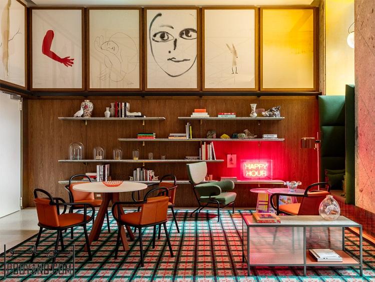 طراحی داخلی هتل‌های لوکس Room mate ؛ پاتریشیا اورکوئیولا هتل رنگارنگ میلان را برای هتل‌های زنجیره‌ای روم‌میت طراحی می‌کند