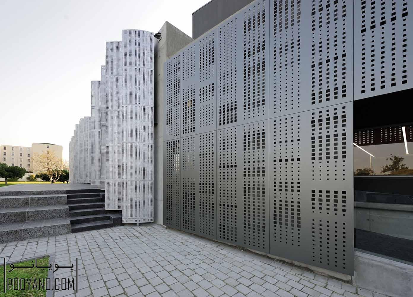 طراحی ساختمان دانشکده پزشکی دانشگاه استلن بوش ؛ شرکت معماری MLB