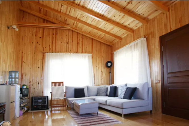 چوب ترموود یا چوب حرارت دیده در طراحی نما و طراحی داخلی
