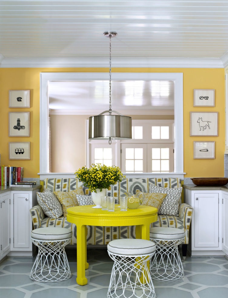 رنگ زرد در دکوراسیون منزل