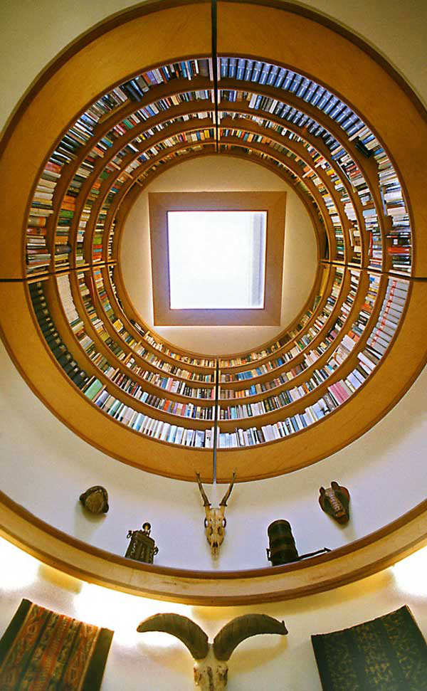 کتابخانه دایره ای شکل