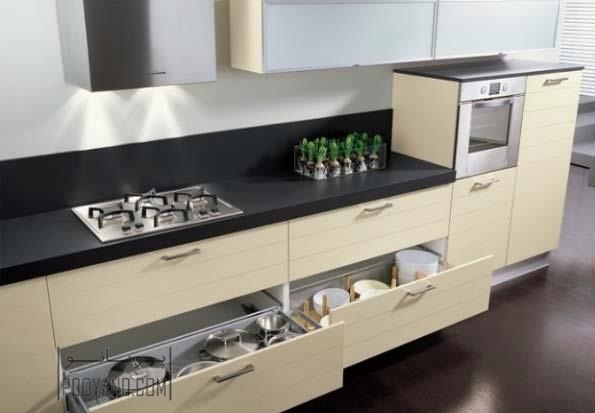 طراحی سیستم های مختلف کابینت آشپزخانه
