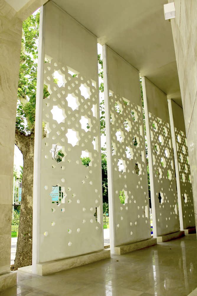 طراحی داخلی مسجد محمد رسول الله