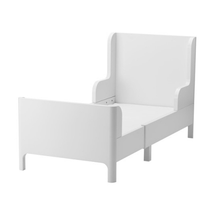 تخت خواب نوجوان سفید ایکیا IKEA مدل BUSUNGE