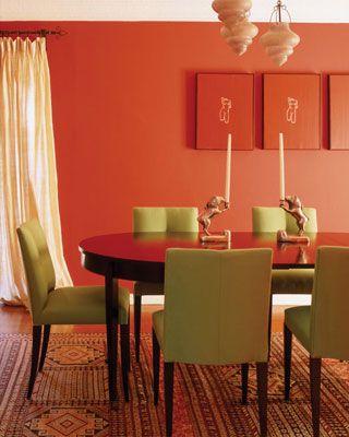 رنگ نارنجی در دکوراسیون داخلی | پویانو