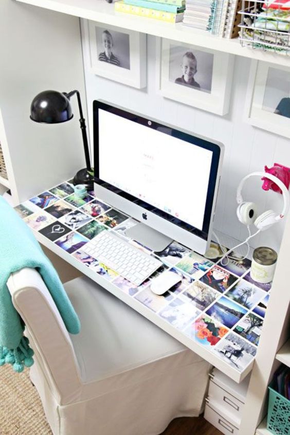 طراحی اتاق خود از میزی مخصوص برای درس خواندن