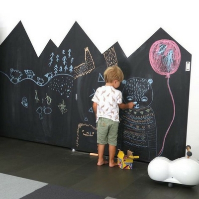 دکوراسیون اتاق کودک می توانید از کاغذ دیواری نیز استفاده کنید