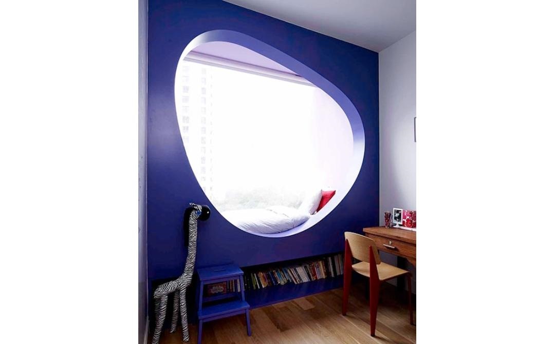 اتاق کودکان خود را با پارتیشن‌های رنگ روشن سرگرم کننده