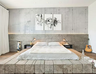 طراحی اتاق خوابی به سبک کانتری با ترکیب سادگی و طبیعت