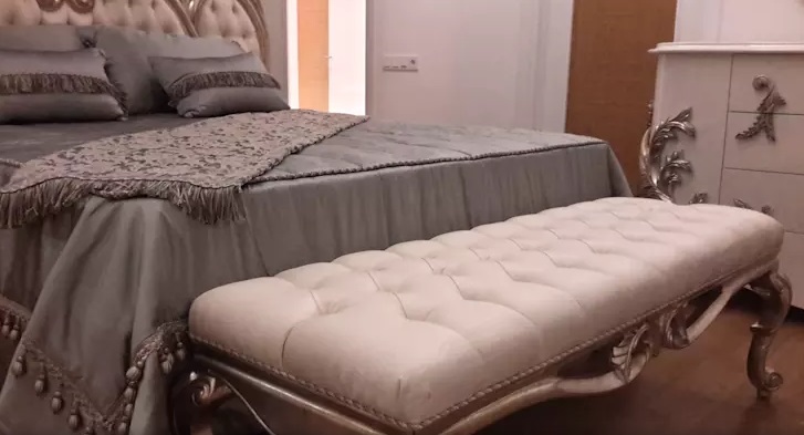 پاف های نیمکتی برای اتاق خواب