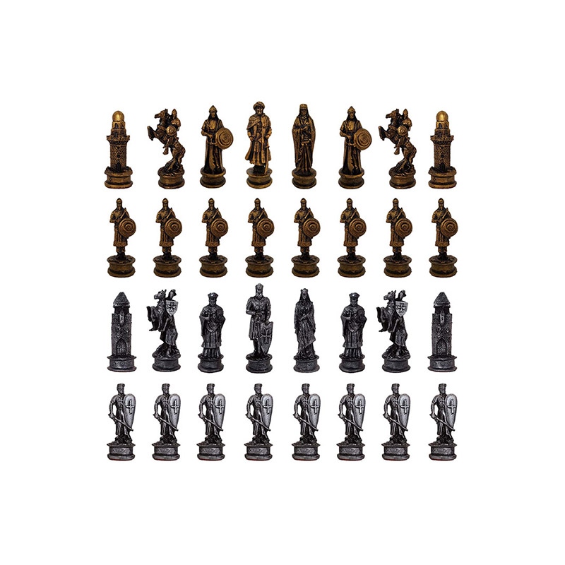 مهره شطرنج لاکچری جنگجویان صلیبی برتاریو مدل 9632