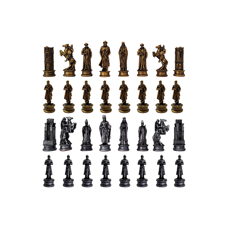 مهره شطرنج لاکچری جنگجویان صلیبی برتاریو مدل 9634