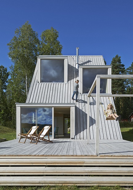 خانه تابستانی در «دالارنا» (Dalarna)/ طراح: «لئو وارسبو» (Leo Qvarsebo)