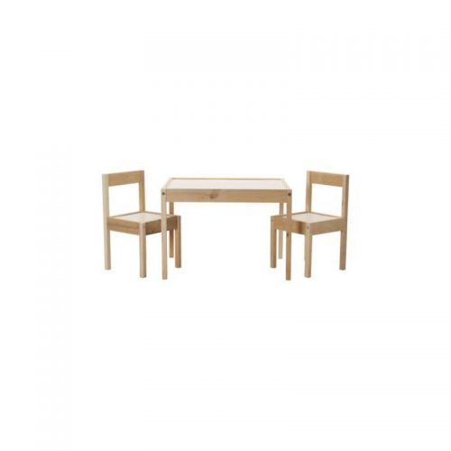 میز و صندلی کودک چوبی مدل LATT