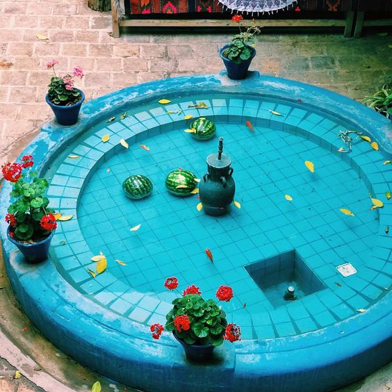 انواع مدل حوض ایرانی ؛ روح زندگی در طراحی حیاط ایرانی