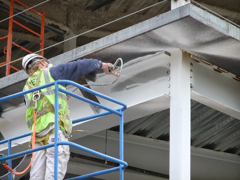 پوشش ضد حریق اسکلت فلزی؛ راه مقاوم سازی ساختمان در برابر آتش