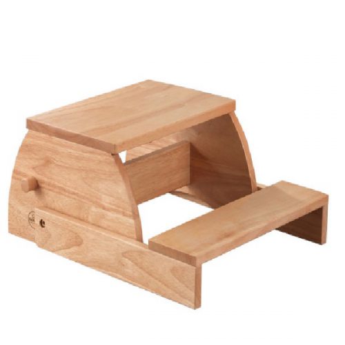 چهارپایه زیرپایی و صندلی کودک چوبی مدل FLIP